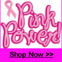 Pink Powered Breast Cancer Gear