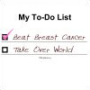 My To-Do List (Breast Cancer)